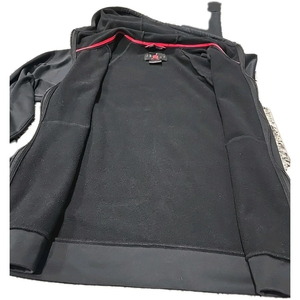 Jordan Jumpman Small Black Full Zip Hoodie Jacket Athleisure